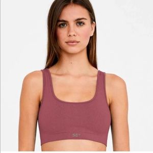 SET ACTIVE BOX CUT BRA